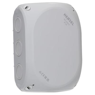 Hensel DK 1010 G Aftakkast (l x b x h) 180 x 130 x 77 mm Grijs IP66 1 stuk(s)