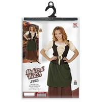 Middeleeuwse Herberg Dame Kostuum - thumbnail