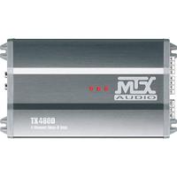MTX TX480D Amplificateur 12V 4 Canaux Klasse D 4x80W RMS en Aluminium - thumbnail