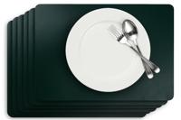 Cosy & Trendy Placemats Leather Look Pine Grove 43 x 30 cm - 6 Stuks - thumbnail