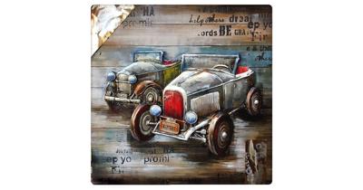 Oosterik Home 3D houten schilderij auto