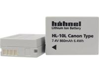 Hähnel Fototechnik HL-10L Camera-accu Vervangt originele accu NB-10L 7.4 V 860 mAh - thumbnail