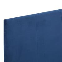 Bedframe stof blauw 180x200 cm - thumbnail