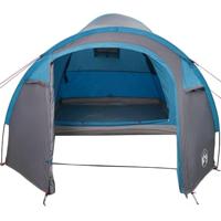 Koepeltent met dak met opslag Blauw 384 x 254 x 170 cm - thumbnail
