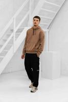 EA7 Emporio Armani 6DPM18 Hoodie Heren Lichtbruin - Maat S - Kleur: Lichtbruin | Soccerfanshop - thumbnail
