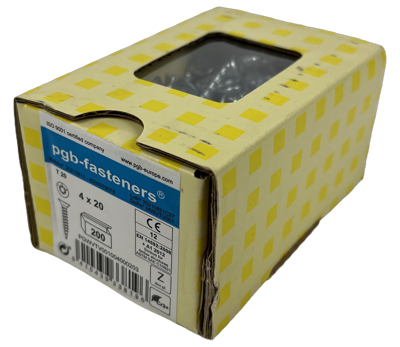 pgb-fasteners Universele spaanplaatschroef VK-T Voldraad verzonken kop Ø4,0x20 Zn TX20 | 200 st | PGWVTV001004000203 pgb-fasteners Universele spaanplaatschroef VK-T Voldraad verzonken kop Ø4,0x20 Zn TX20 | 200 st | PGWVTV001004000203
