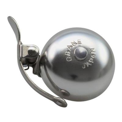 CRANE Mini suzu bell (steel band) - matte silver
