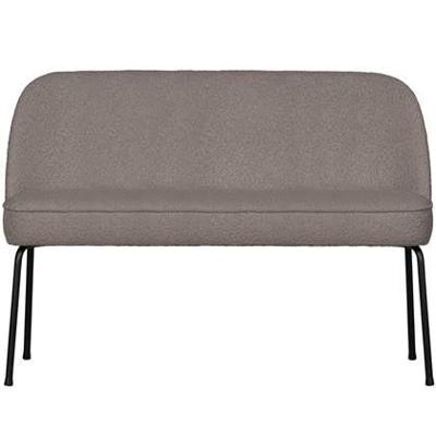 WOOOD Eetkamerbank 'Vogue' Bouclé, kleur Nougat