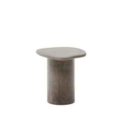 Kave Home Organische Bijzettafel 'Macarella' Beton, 48 x 47cm, kleur Grijs Kave Home Organische Bijzettafel 'Macarella' Beton, 48 x 47cm, kleur Grijs