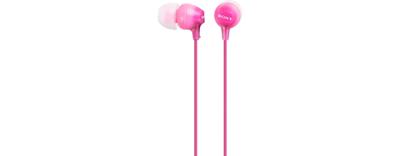 Sony MDR-EX15LPPI gesloten in-ear hoofdtelefoon Standaard 5 roze