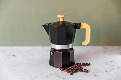 La Cafetière - Espressopotje / Mokkapot Zwart - 3 kops - thumbnail