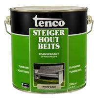 Steigerhoutbeits witte was 2,5l verf/beits Tenco - Tenco - thumbnail