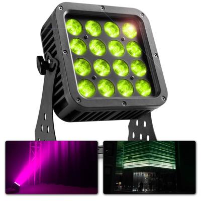 BeamZ StarColor128 LED flood light voor buiten 16x 8W RGBW IP65