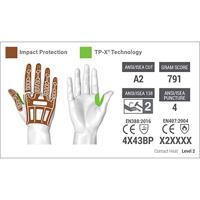 HexArmor Rig Lizard 6068107 Kunstleder Snijbeschermingshandschoen Maat (handschoen): 7 1 paar - thumbnail