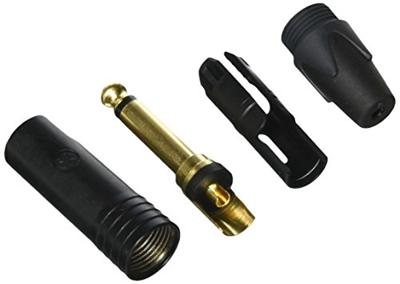 Neutrik NTR-NP2X-B Jack Plug 6.35 Mm 2p