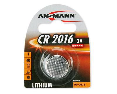 Ansmann knoopcel lithium coin cell cr 2016 3v