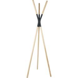 Zuiver Kapstok 'Pinnacle' 176cm hoog, kleur Donkergrijs/Naturel Zuiver Kapstok 'Pinnacle' 176cm hoog, kleur Donkergrijs/Naturel