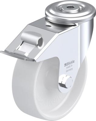 Blickle LER-PO 150G-FI Zwenkwiel met rem Wieldiameter: 150 mm Draagvermogen (max.): 300 kg 1 stuk(s)