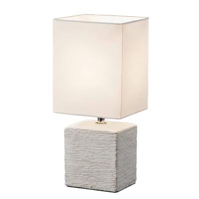 Trio Vierkante schemerlamp Ping wit R50131001