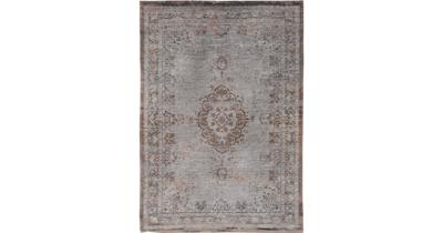 Louis de Poortere - 8257 Fading World Medallion Grey Ebony - 200x280 cm Vintage Vloerkleed Louis de Poortere - 8257 Fading World Medallion Grey Ebony - 200x280 cm Vintage Vloerkleed
