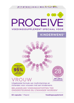 Proceive Kinderwens Vrouw Capsules