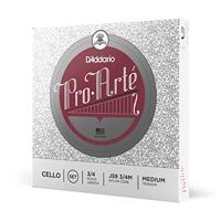 D&apos;Addario J59 3/4M Pro-Arté Cello String Set,3/4 Scale, Medium Tension Cellosnaren - thumbnail