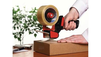 tesa Tapedispenser Blauw, Rood Rolbreedte (max.): 50 mm Rollengte (max.) 66 m Met reminrichting, Mes verwisselbaar tesa Tapedispenser Blauw, Rood Rolbreedte (max.): 50 mm Rollengte (max.) 66 m Met reminrichting, Mes verwisselbaar