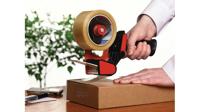 tesa Tapedispenser Blauw, Rood Rolbreedte (max.): 50 mm Rollengte (max.) 66 m Met reminrichting, Mes verwisselbaar - thumbnail