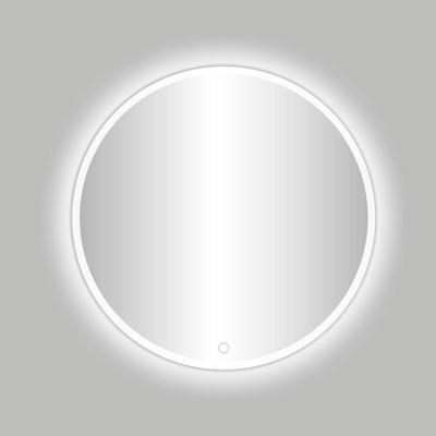 Badkamerspiegel Best Design Venetie White LED Verlichting 80x80 cm Rond Mat Wit Badkamerspiegel Best Design Venetie White LED Verlichting 80x80 cm Rond Mat Wit