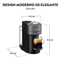 De'Longhi VERTUO NEXT ENV120.GY Nespresso Grijs - thumbnail