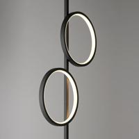 Just Light MINI RITUS 15396-18 Staande LED-lamp LED LED vast ingebouwd 21 W Zwart - thumbnail