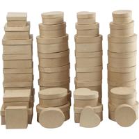 Creativ Company Dozen, h: 5-7,5 cm, d 10-18 cm, 72 stuk/ 1 doos - thumbnail