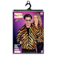 Pailletten Bomberjas Tijger Volwassenen - thumbnail