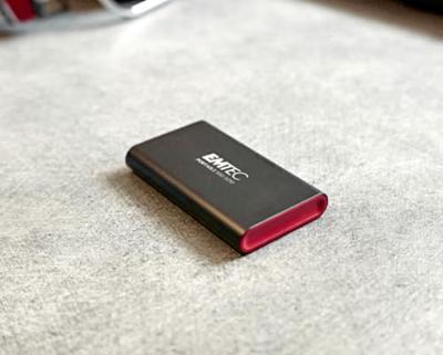 Emtec X210 ELITE 2 TB Zwart, Rood