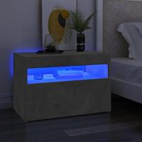 Tv-meubel met LED-verlichting 60x35x40 cm betongrijs - thumbnail