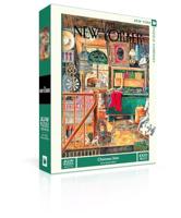 New York Puzzle Company Kerstzolder - 1000 stukjes - thumbnail