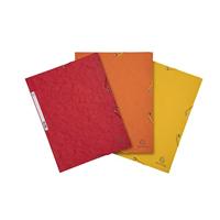 Exacompta elastomap uit karton, ft A4, 3 kleppen, set van 3 stuks in 3 tinten oranje (Zon) - thumbnail