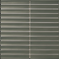 Mozaïek Sevilla Kit-Kat 29.6x29.9 cm Geglazuurd Porselein, Mat Army Green The Mosaic Factory - thumbnail