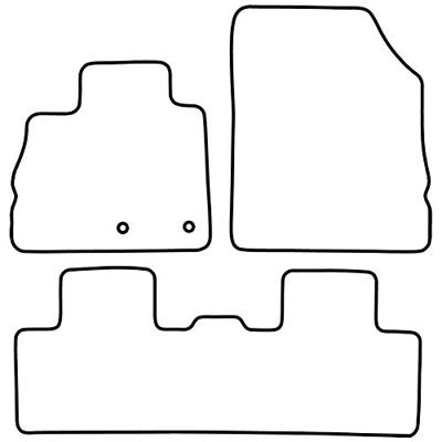 Automatten passend voor Renault Scenic IV 2016- TMRE570