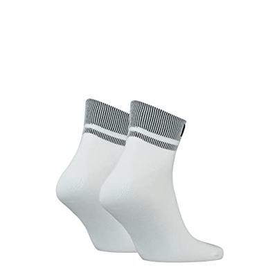 Puma Quarter Sokken New Heritage 2-pack Wit / Zwart-39/42