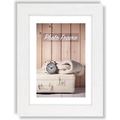 Zep fotolijst Nelson 3 wit hout 18x24 cm met glas - Europese kwaliteit