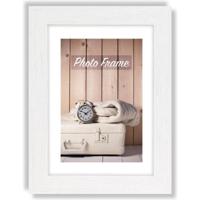 Zep fotolijst Nelson 3 wit hout 18x24 cm met glas - Europese kwaliteit - thumbnail