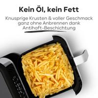 ProfiCook PC-FR 1269 H friteuse Enkel 8 l Vrijstaand 1800 W Heteluchtfriteuse Zwart, Roestvrijstaal - thumbnail