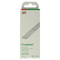 Curaplast Sensitive vingerpleister 2x12cm 10 Stuks - thumbnail
