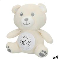 Knuffel met LED Projector Colorbaby Pluche Plastic 20 x 25 x 12 cm (4 Stuks) - thumbnail