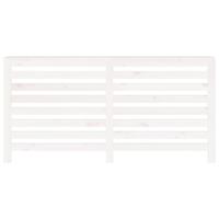 Radiatorombouw 169x19x84 cm massief grenenhout wit - thumbnail