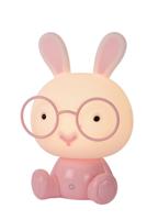 Lucide DODO RABBIT - Nachtlamp Kinderkamer - LED 3 StepDim - 1x3W 4000K - Roze - thumbnail