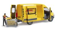 bruder MB Sprinter DHL met bestuurder modelvoertuig - thumbnail