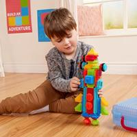 Bristle Blocks Koffer met 50 Stuks - thumbnail