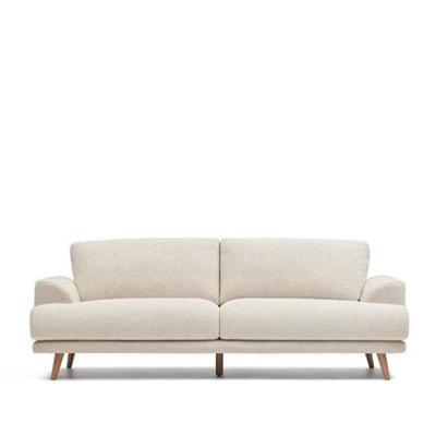Kave Home 3-zits Bank 'Karin' 231cm, kleur Beige